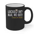 We Out Class Of 2025 Senior Graduation Graduate Grad Graphic Print Coffee Mug