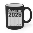 Class Of 2025 Sign My Shirt Senior 2025 Graduation Graphic Print Coffee Mug
