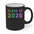 Class Of 2026 High School Graduation Date GraduateShirt Graphic Print Coffee Mug
