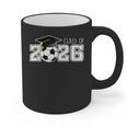 Class Of 2026 Senior 2026 Soccer High School Graduation Graphic Print Coffee Mug