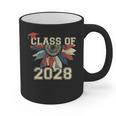 Class Of 2028 High School Graduation Senior 2028 Graphic Print Coffee Mug