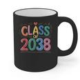 Class Of 2038 Pre K Graduate Preschool Graduation Graphic Print Coffee Mug