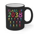 Class Of 2038 Senior Class 2038 Idea Graduation Grow With Me Graphic Print Coffee Mug
