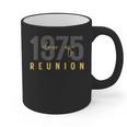 Classic Retro Vintage Class Of 1975 Reunion 50th Graduation Graphic Print Coffee Mug