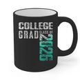College Grad Class Of 2026 Graduation Graphic Print Coffee Mug