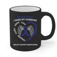 Colorectal Wings In Memory Of Husband Colon Cancer Awareness Graphic Print Coffee Mug