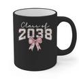 Coquette Bow Preppy Class Of 2038 Girly Girl 2038 Graduation Graphic Print Coffee Mug