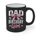 Coquette Pink Bow Men Dad Of The Birthday Girl Graphic Print Coffee Mug Coquette Pink Bow Men Dad Of The Birthday Girl Graphic Print Coffee Mug