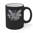 Corrections Officer 2018 Graduation Silver Line T-Shirt Graphic Print Coffee Mug
