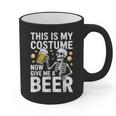This Is My Costume Give Me A Beer Shirt Men Dad Halloween Graphic Print Coffee Mug This Is My Costume Give Me A Beer Shirt Men Dad Halloween Graphic Print Coffee Mug