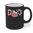 Cow Mom Or Dad Birthday Farm Birthday Party Graphic Print Coffee Mug