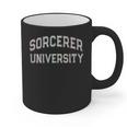 Crazy Sarcastic SORCERER UNIVERSITY Introvert Anti Social Graphic Print Coffee Mug