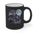 Crested Gecko Moon Retro Reptile Mom Dad Breeder Lover Graphic Print Coffee Mug