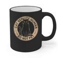 Cute Introvert Cat Service Human Do Not Pet Cat Joke Graphic Print Coffee Mug Cute Introvert Cat Service Human Do Not Pet Cat Joke Graphic Print Coffee Mug