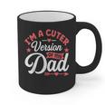 Cuter Version Of Dad Cute Kid Boy Girl Proud New Dad Graphic Print Coffee Mug