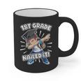 Dabbing Graduation Boy 1st Grade Class Of 2021 Nailed It Graphic Print Coffee Mug
