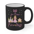 Dad 5th Birthday Her Royal Fiveness Princess Matching Graphic Print Coffee Mug