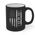 Dad American Flag Dad Patriotic Father's Day Graphic Print Coffee Mug Dad American Flag Dad Patriotic Father's Day Graphic Print Coffee Mug