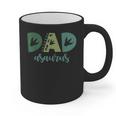 Dad Asaurus Dinosaur Birthday Mom Dad Birthday Boy T-Rex Graphic Print Coffee Mug