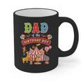 Dad Of The Birthday Boy Carnival Circus 1st Birthday Party Graphic Print Coffee Mug