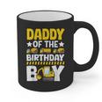 Dad Of The Birthday Boy Construction Theme Party Matching Graphic Print Coffee Mug Dad Of The Birthday Boy Construction Theme Party Matching Graphic Print Coffee Mug