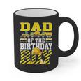 Dad Of The Birthday Boy Construction Truck Graphic Print Coffee Mug