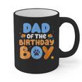 Dad Of The Birthday Boy Dog Lover Family Matching Graphic Print Coffee Mug