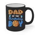 Dad Of The Birthday Boy Milk And Cookies 1 Year Old Graphic Print Coffee Mug Dad Of The Birthday Boy Milk And Cookies 1 Year Old Graphic Print Coffee Mug