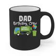 Dad Birthday Crew Garbage Truck Birthday Party T-Shirt Graphic Print Coffee Mug