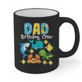 Dad Birthday Crew Sea Ocean Fish Aquarium Bday Party Graphic Print Coffee Mug