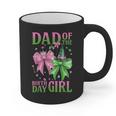 Dad Of The Birthday Girl Coquette Matching Family Party Graphic Print Coffee Mug