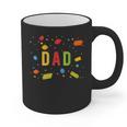 Dad Building Blocks Birthday Boy Graphic Print Coffee Mug