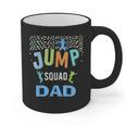 Dad Daddy Jump Squad Birthday Boy Trampoline Jumper Bday Graphic Print Coffee Mug