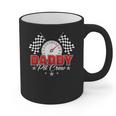 Dad Daddy Pit Crew Race Car Birthday Racing Party Graphic Print Coffee Mug