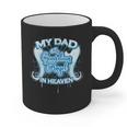 My Dad Is My Guardian Angel In Heaven Loss Father Memorial Graphic Print Coffee Mug