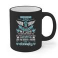 Dad Is My Guardian Angel Missing Memorial Day For Men Women Graphic Print Coffee Mug