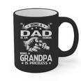 Being A Dad Is An Honor Being A Grandpa Is Priceless Graphic Print Coffee Mug