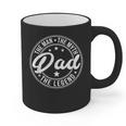 DAD The Man The Myth The Legend Father's Day Graphic Print Coffee Mug