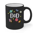 Dad Outer Space Galaxy Birthday For Family Graphic Print Coffee Mug
