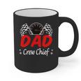 Dad Pit Crew Chief Racing Birthday Childs Party Fun Graphic Print Coffee Mug
