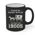 Dad Please Be Patient With Me I'm From The 1900s Vintage Graphic Print Coffee Mug