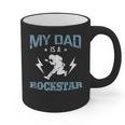 MY DAD IS A ROCKSTAR DADDY Father Sday Graphic Print Coffee Mug