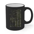Dad And Son Duck Hunting Father And Son Matching Hunting Graphic Print Coffee Mug