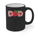 Dad Strawberry First Birthday Family Strawberry Graphic Print Coffee Mug Dad Strawberry First Birthday Family Strawberry Graphic Print Coffee Mug