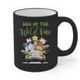 Dad Of The Wild One 1st Birthday Safari Family Matching Graphic Print Coffee Mug
