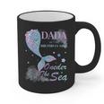 Dada Dad 1st Birthday Mermaid Oneder The Sea Family Matching Graphic Print Coffee Mug
