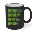 Dada Daddy Dad Bruh Father's Day Game Pixel Graphic Print Coffee Mug
