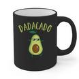 Dadacado Cute Daddy Avocado Pregnant Dad Father Day Graphic Print Coffee Mug