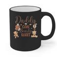 Daddy Can Bearly Wait Bear Gender Neutral Boy Baby Shower Graphic Print Coffee Mug