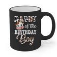 Daddy Of The Birthday Boy Cow Farm 1St Birthday Boy Graphic Print Coffee Mug